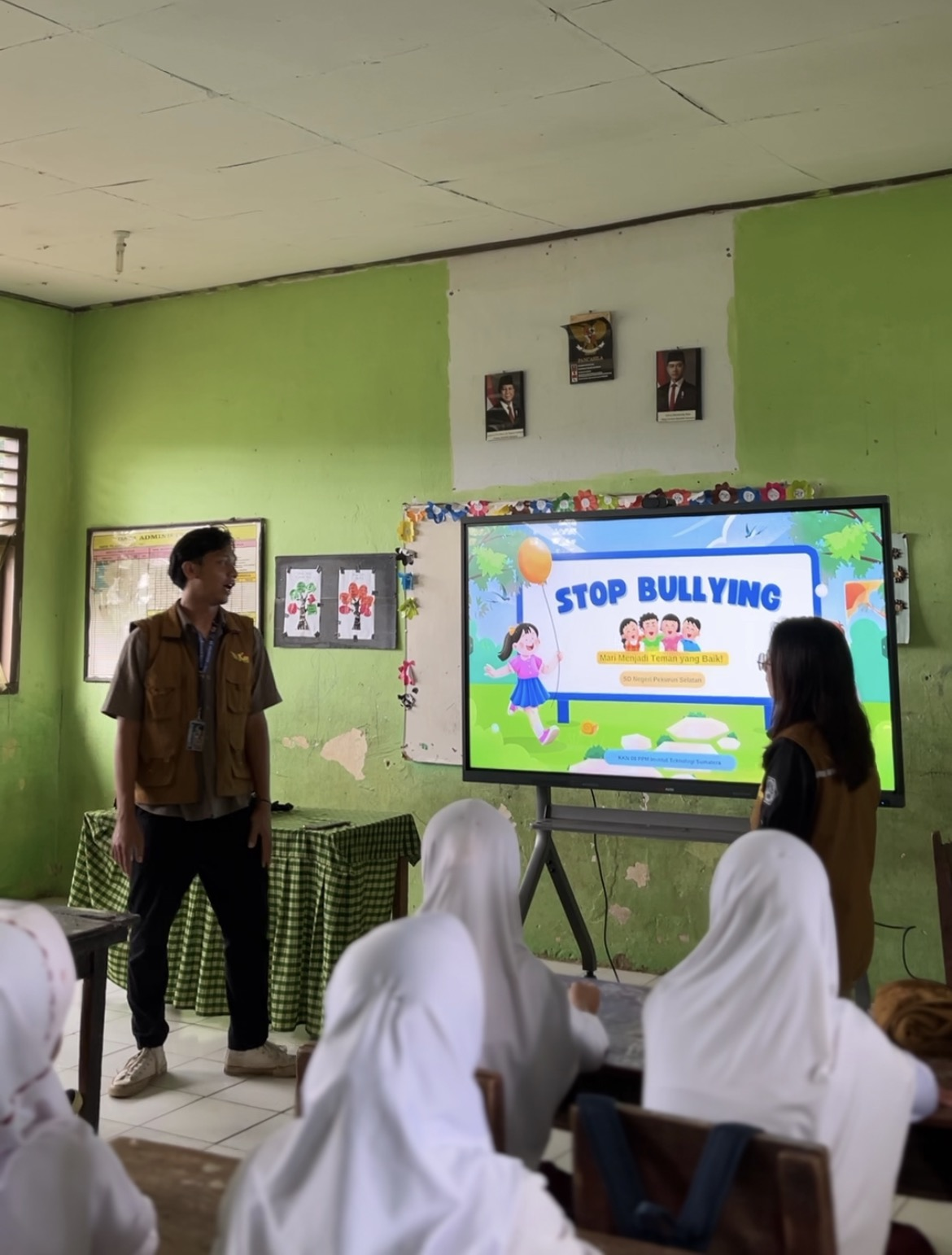 Berita: Mahasiswa KKN ITERA Gelar Sosialisasi Stop Bullying di SDN 7 Pekurun Selatan
